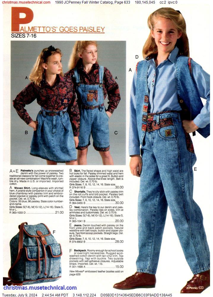 1990 JCPenney Fall Winter Catalog, Page 633
