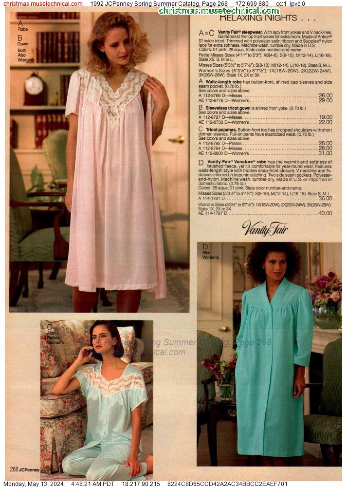 1992 JCPenney Spring Summer Catalog, Page 268