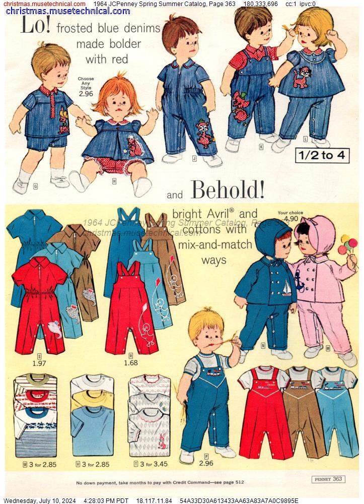 1964 JCPenney Spring Summer Catalog, Page 363 - Christmas Catalogs ...
