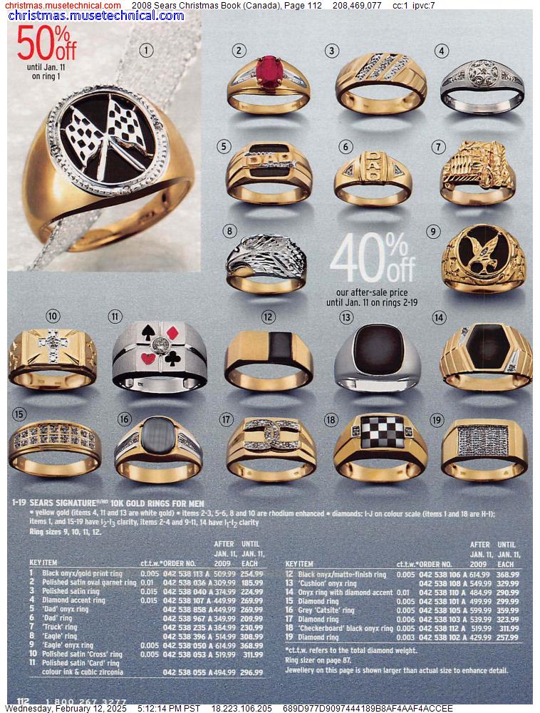 2008 Sears Christmas Book (Canada), Page 112