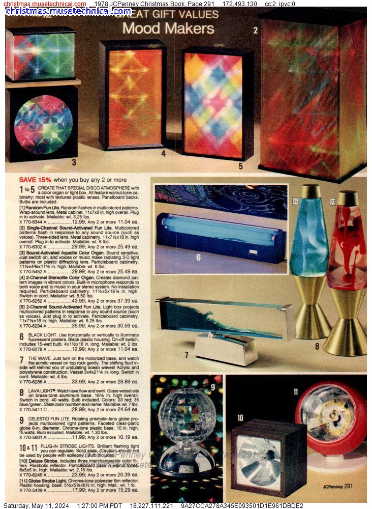 1978 JCPenney Christmas Book, Page 291