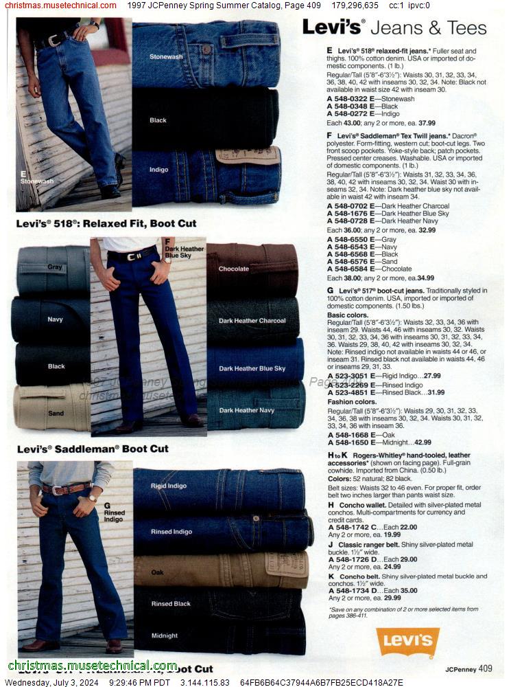1997 JCPenney Spring Summer Catalog, Page 409