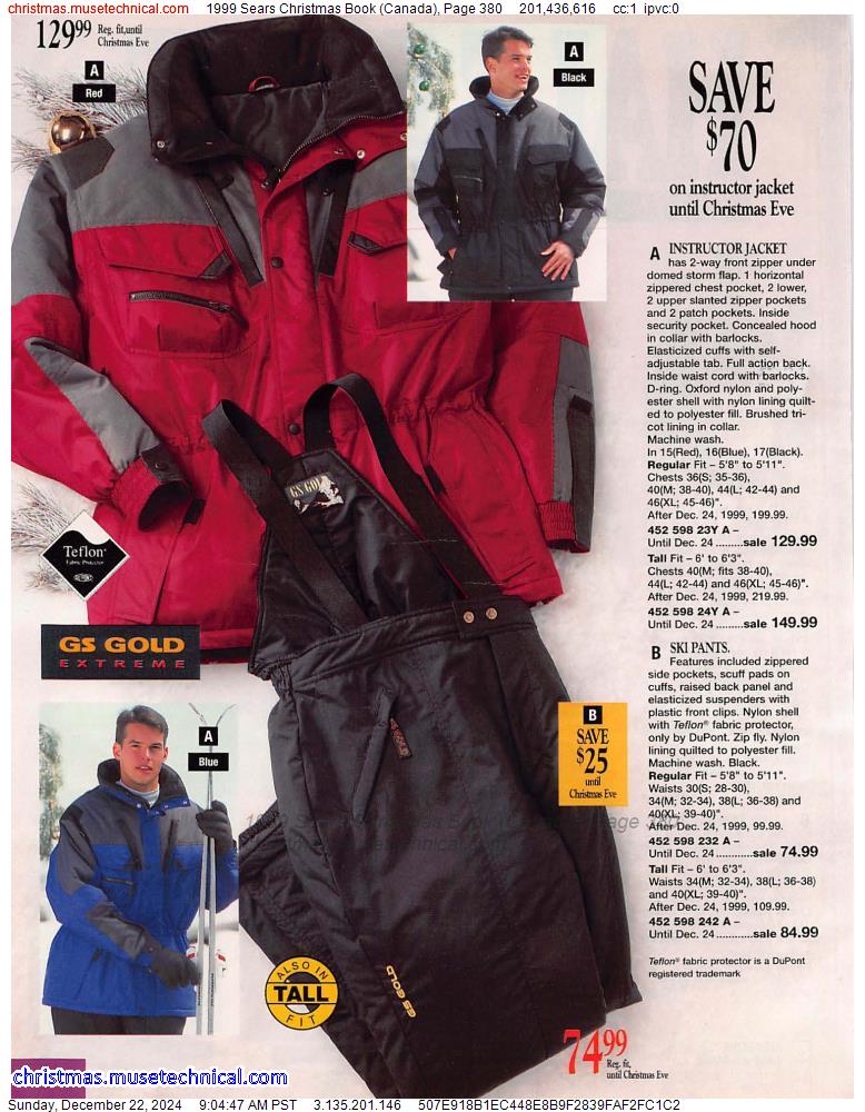 1999 Sears Christmas Book (Canada), Page 380