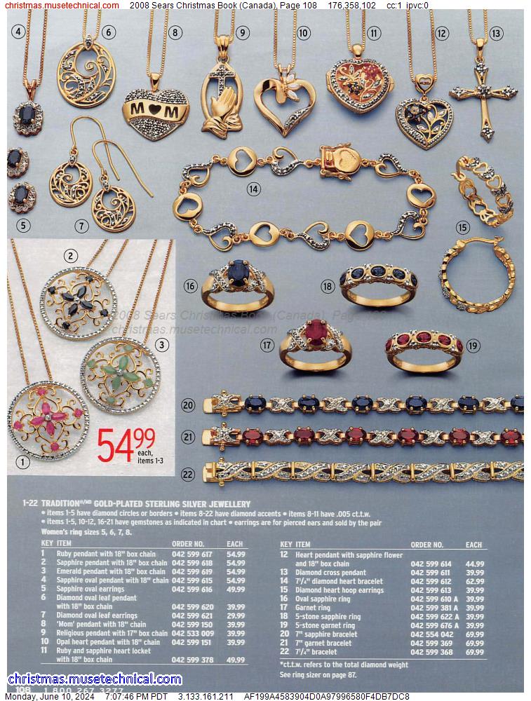 2008 Sears Christmas Book (Canada), Page 108