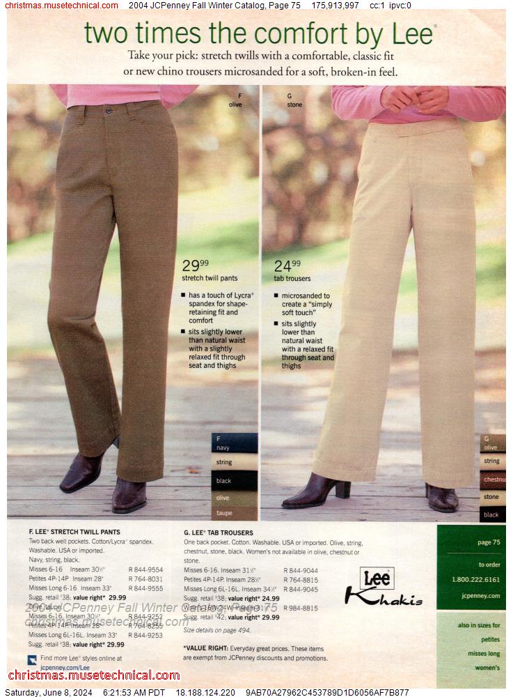 2004 JCPenney Fall Winter Catalog, Page 75