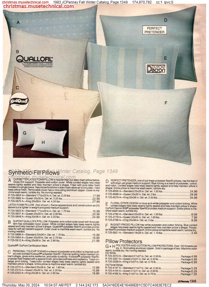 1983 JCPenney Fall Winter Catalog, Page 1349