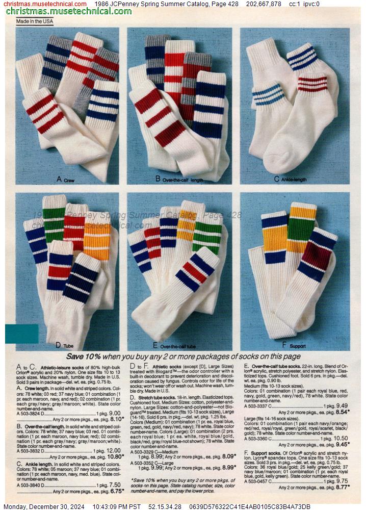 1986 JCPenney Spring Summer Catalog, Page 428