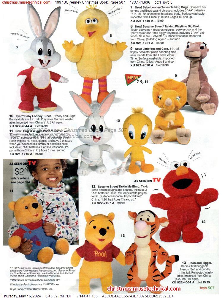 1997 JCPenney Christmas Book, Page 507