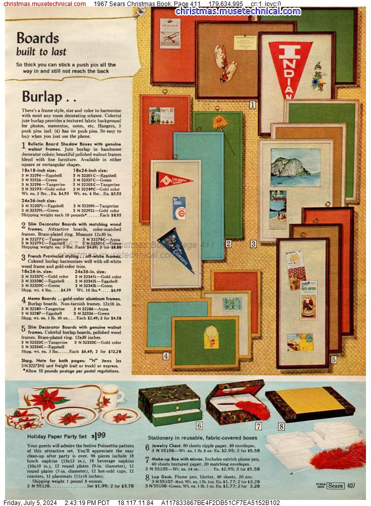 1967 Sears Christmas Book, Page 411