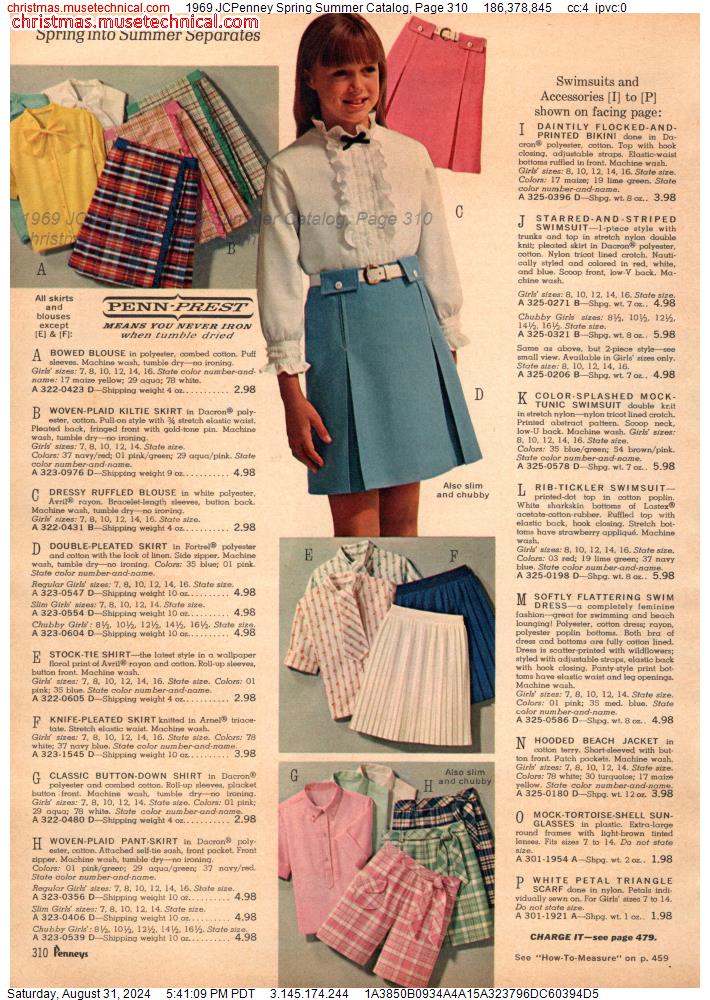 1969 JCPenney Spring Summer Catalog, Page 310