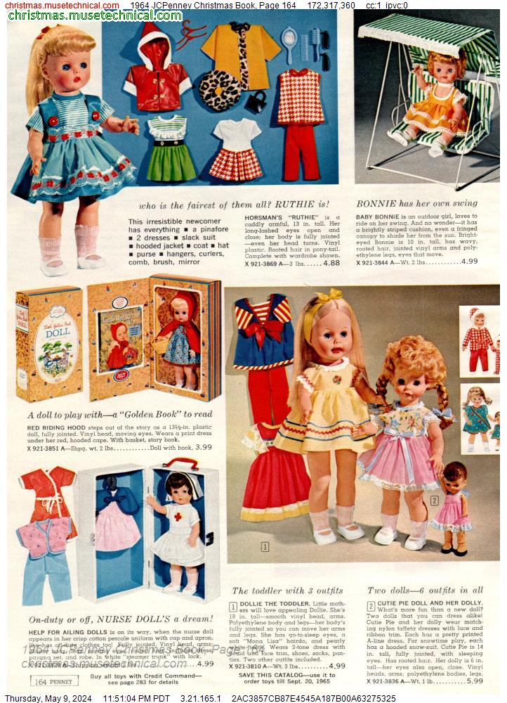 1964 JCPenney Christmas Book, Page 164