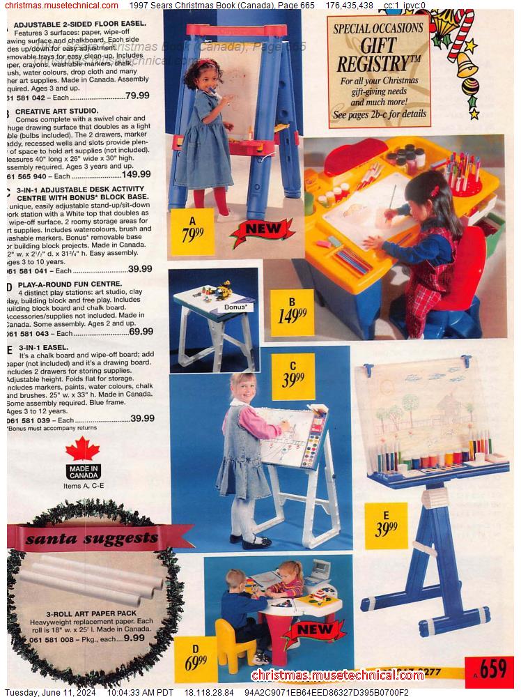 1997 Sears Christmas Book (Canada), Page 665