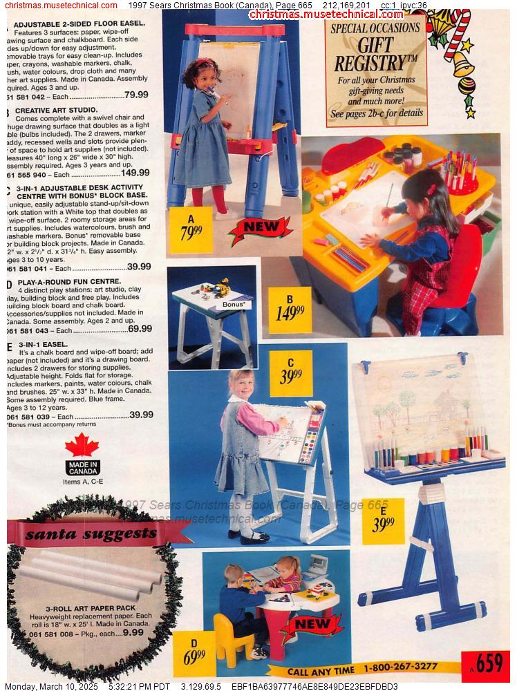 1997 Sears Christmas Book (Canada), Page 665