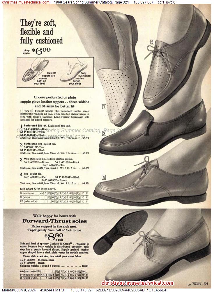 1968 Sears Spring Summer Catalog, Page 321