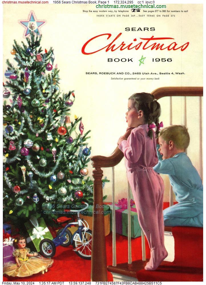 1956 Sears Christmas Book, Page 1
