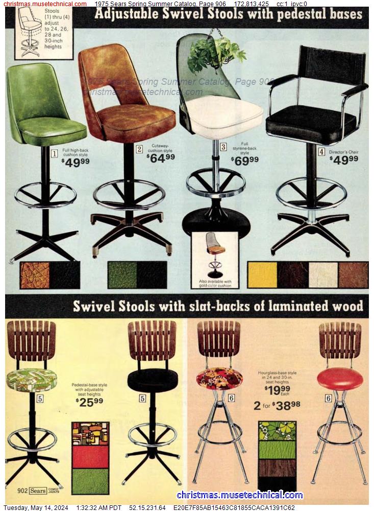1975 Sears Spring Summer Catalog, Page 906