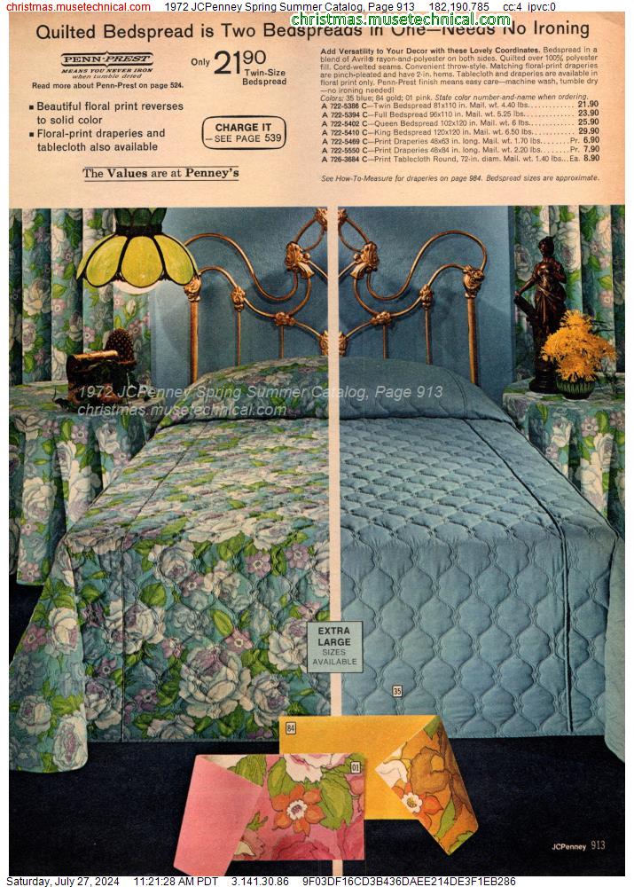 1972 JCPenney Spring Summer Catalog, Page 913