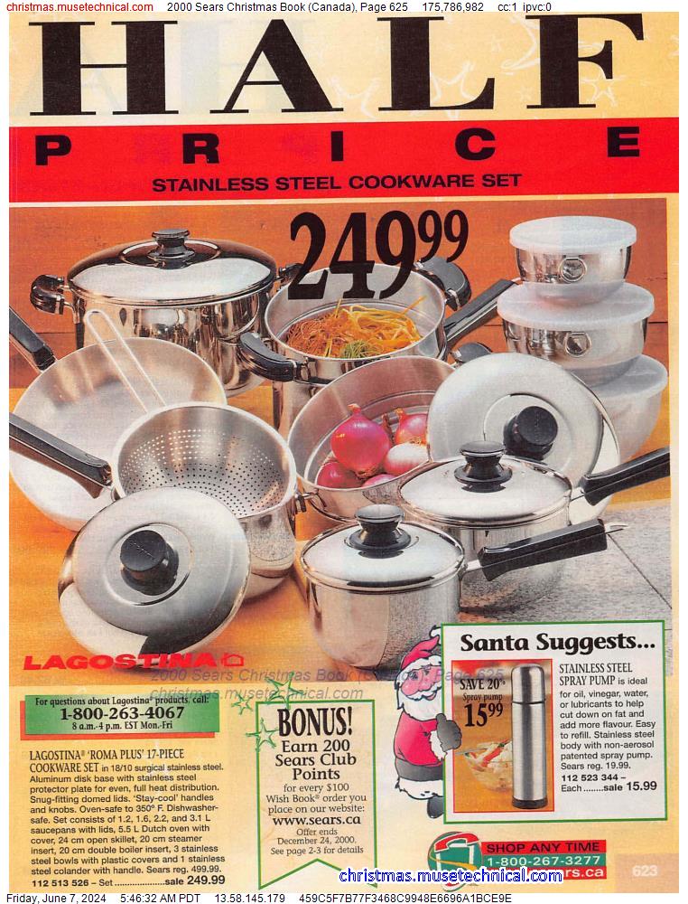 2000 Sears Christmas Book (Canada), Page 625