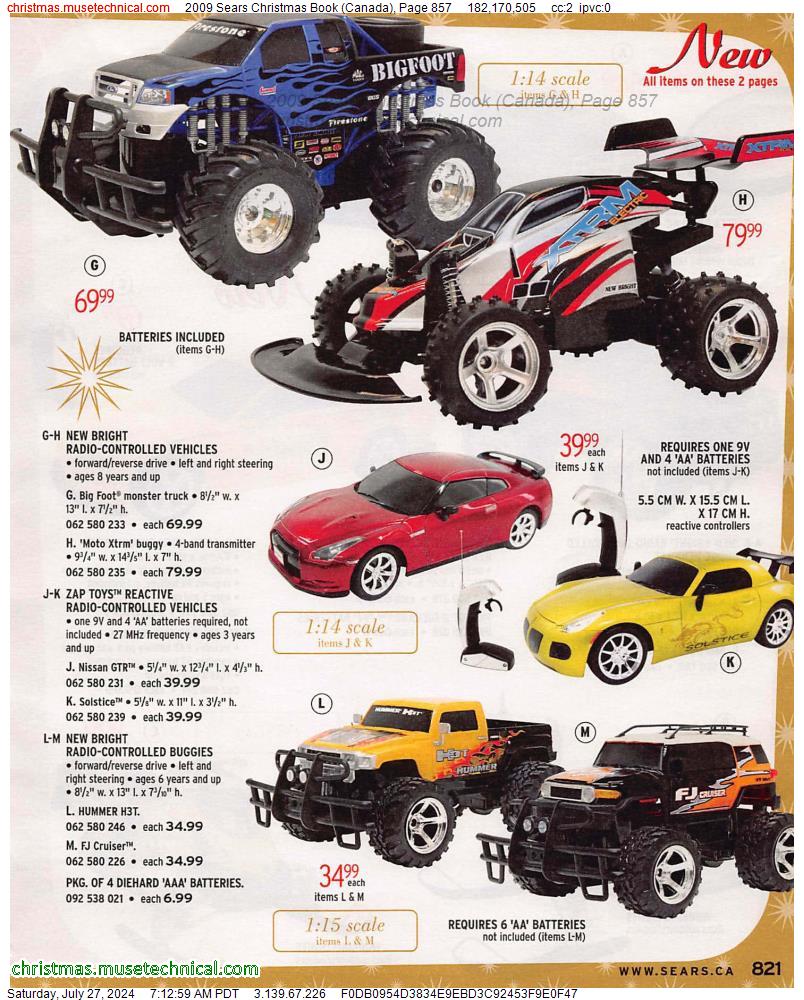2009 Sears Christmas Book (Canada), Page 857