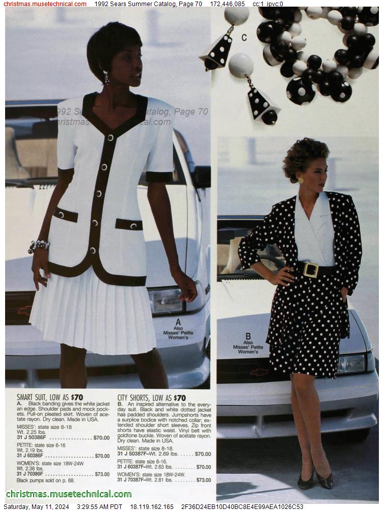 1992 Sears Summer Catalog, Page 70
