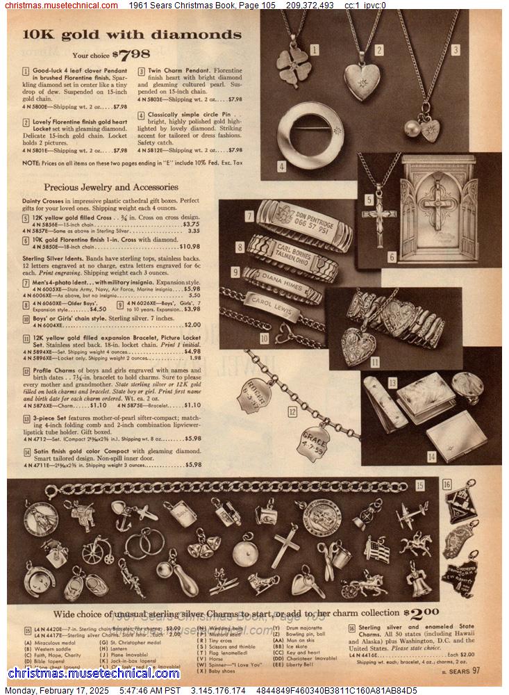 1961 Sears Christmas Book, Page 105