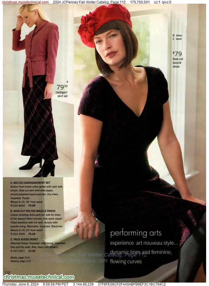 2004 JCPenney Fall Winter Catalog, Page 112