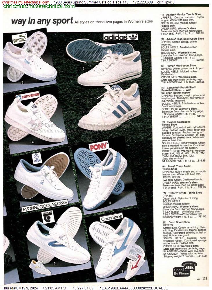 1983 Sears Spring Summer Catalog, Page 113