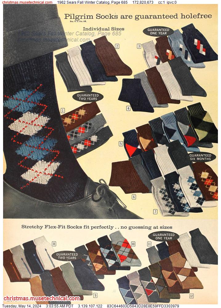 1962 Sears Fall Winter Catalog, Page 685