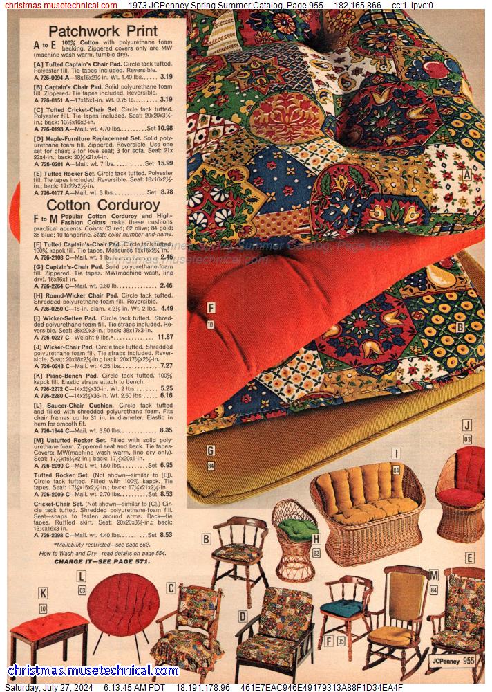 1973 JCPenney Spring Summer Catalog, Page 955