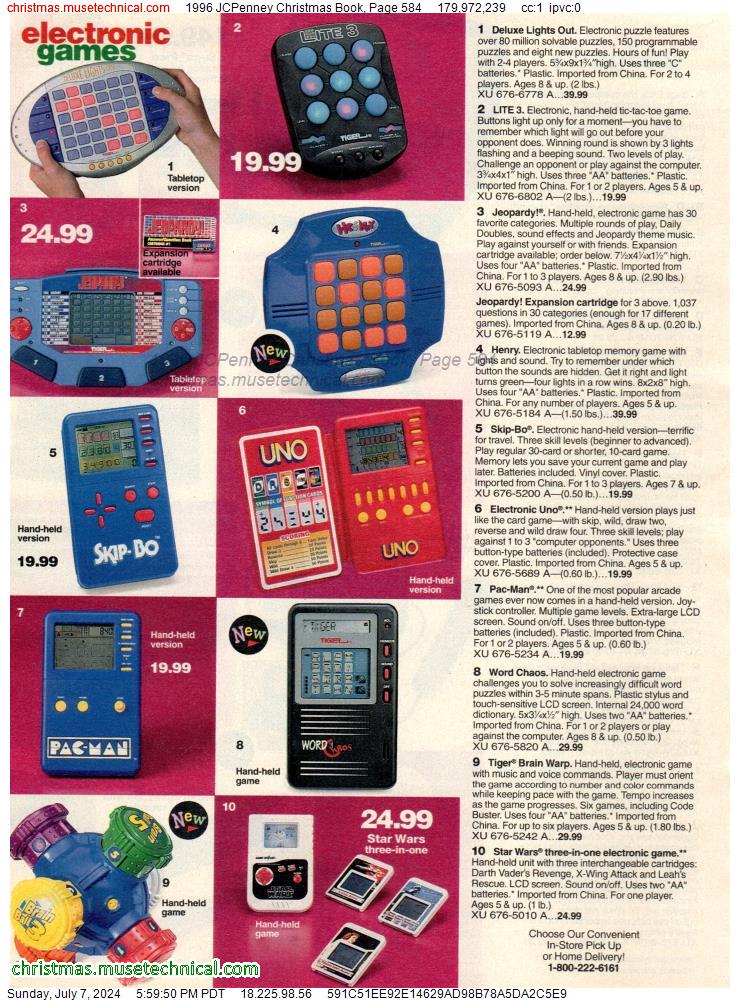 1996 JCPenney Christmas Book, Page 584