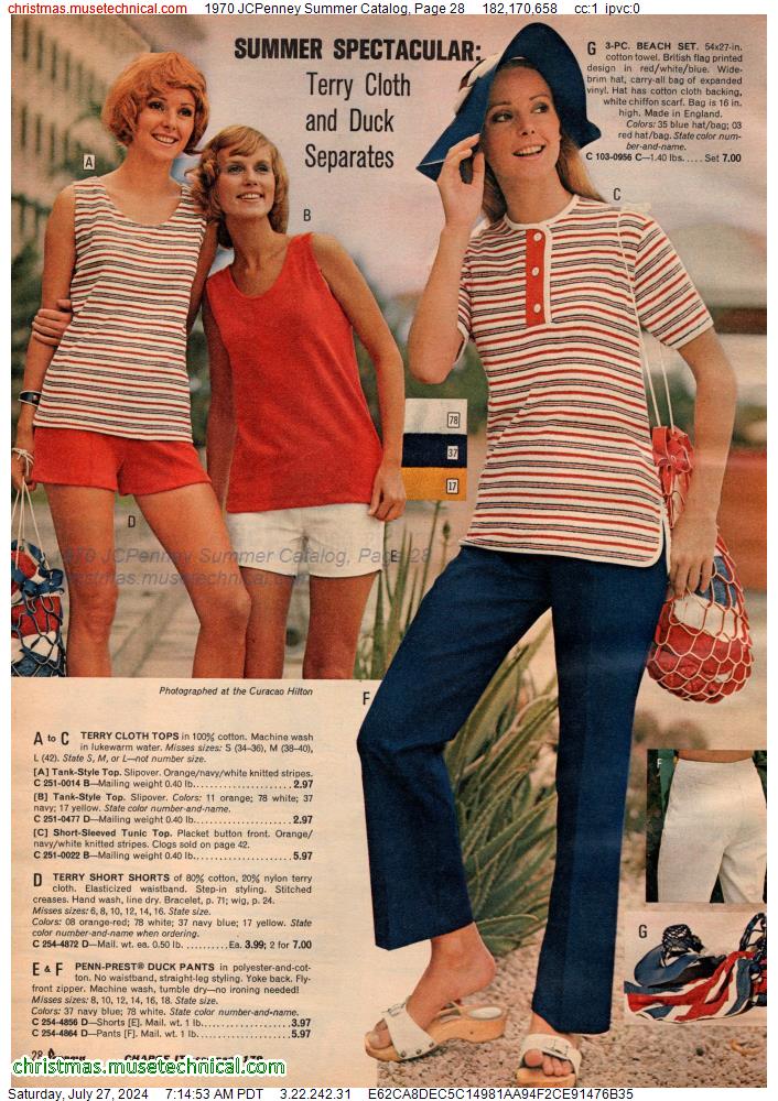 1970 JCPenney Summer Catalog, Page 28