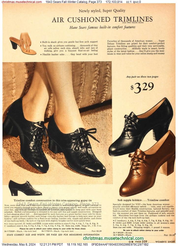 1943 Sears Fall Winter Catalog, Page 373