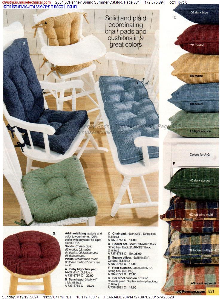 2001 JCPenney Spring Summer Catalog, Page 831