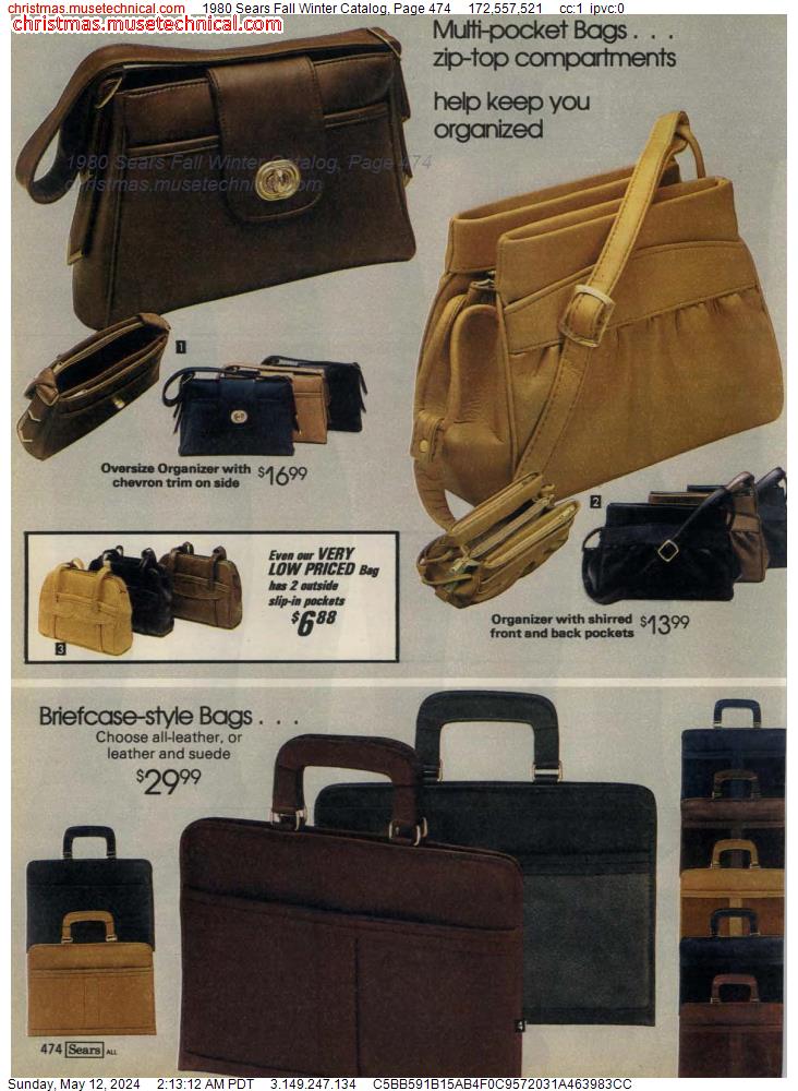 1980 Sears Fall Winter Catalog, Page 474