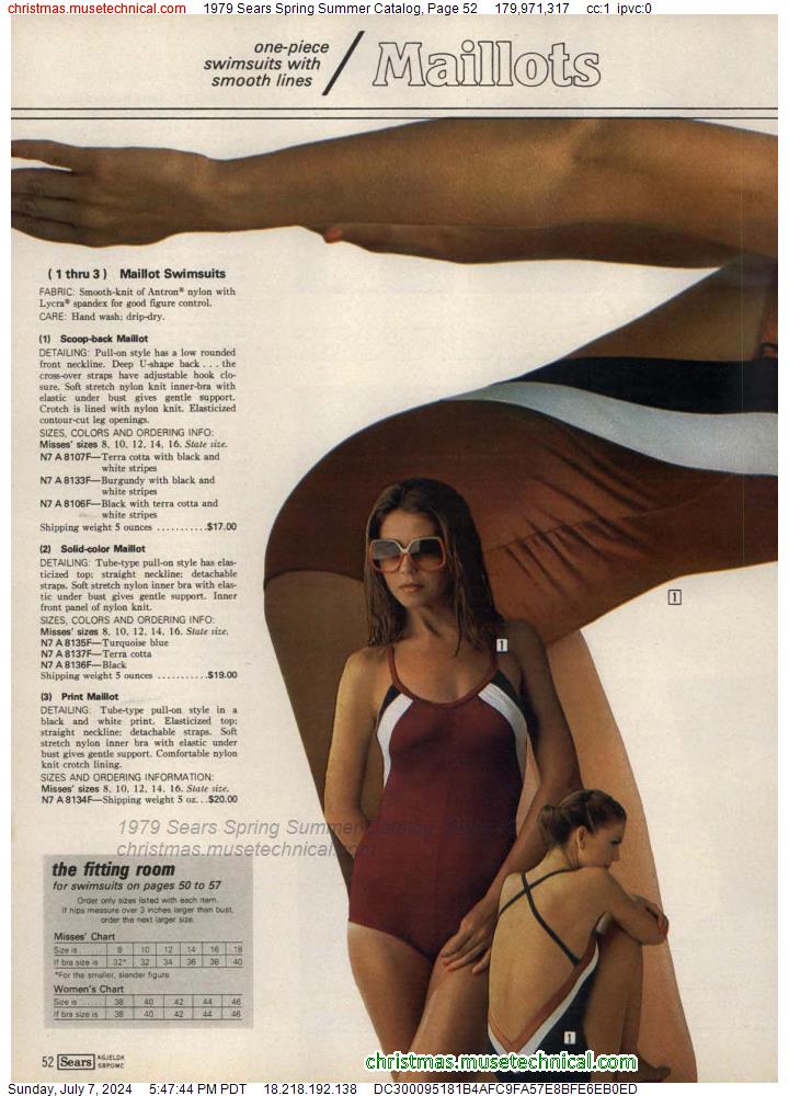 1979 Sears Spring Summer Catalog, Page 52
