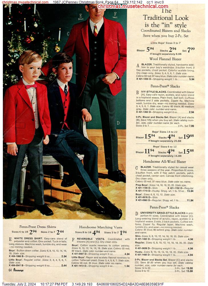 1967 JCPenney Christmas Book, Page 64