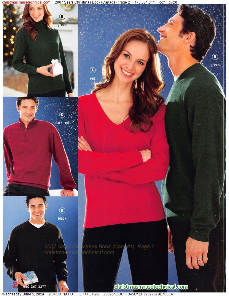 2007 Sears Christmas Book (Canada), Page 2
