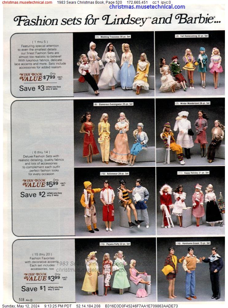 1983 Sears Christmas Book, Page 520