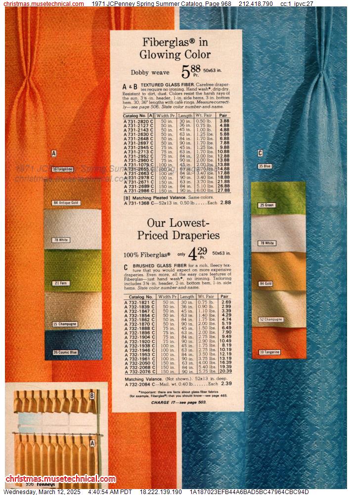 1971 JCPenney Spring Summer Catalog, Page 968