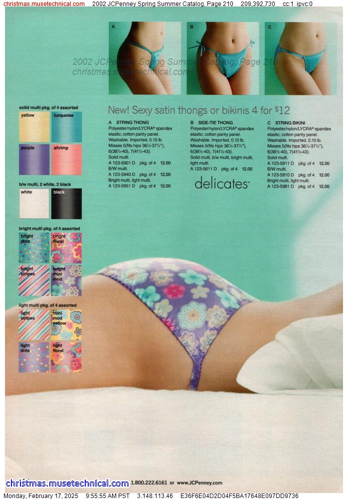 2002 JCPenney Spring Summer Catalog, Page 210