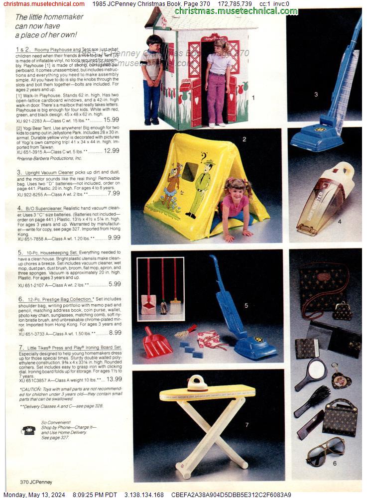 1985 JCPenney Christmas Book, Page 370