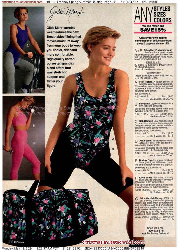 1992 JCPenney Spring Summer Catalog, Page 342