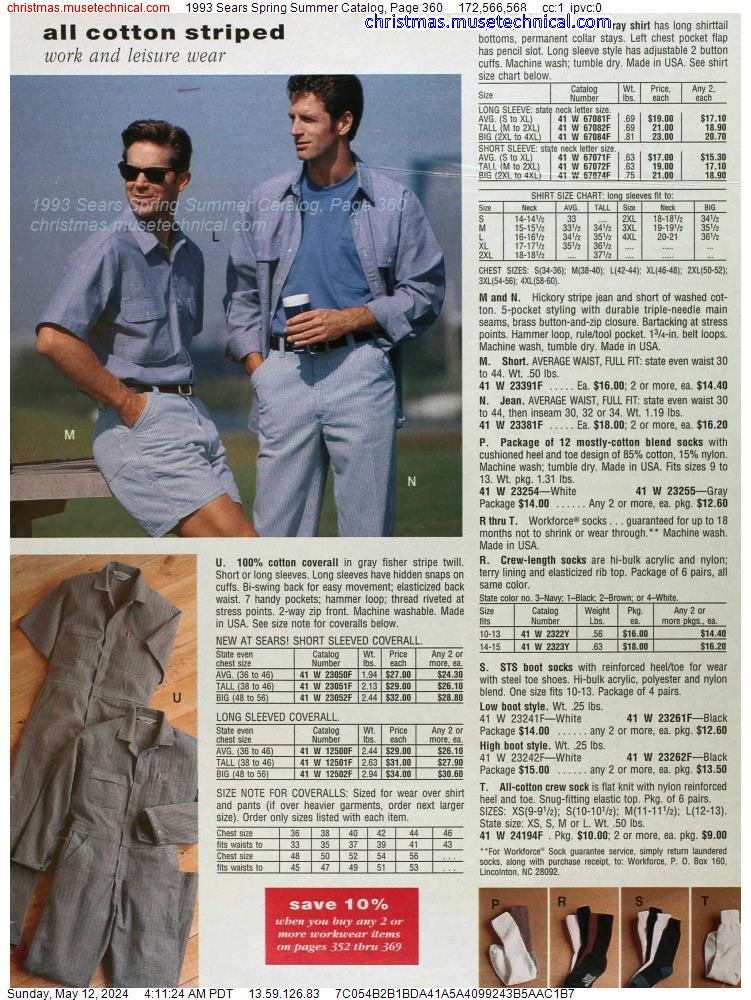 1993 Sears Spring Summer Catalog, Page 360