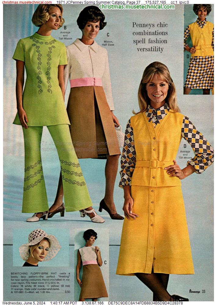 1971 JCPenney Spring Summer Catalog, Page 37