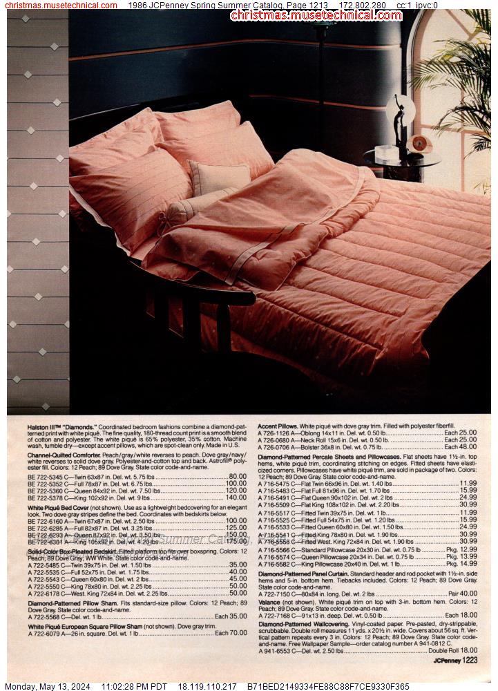 1986 JCPenney Spring Summer Catalog, Page 1213