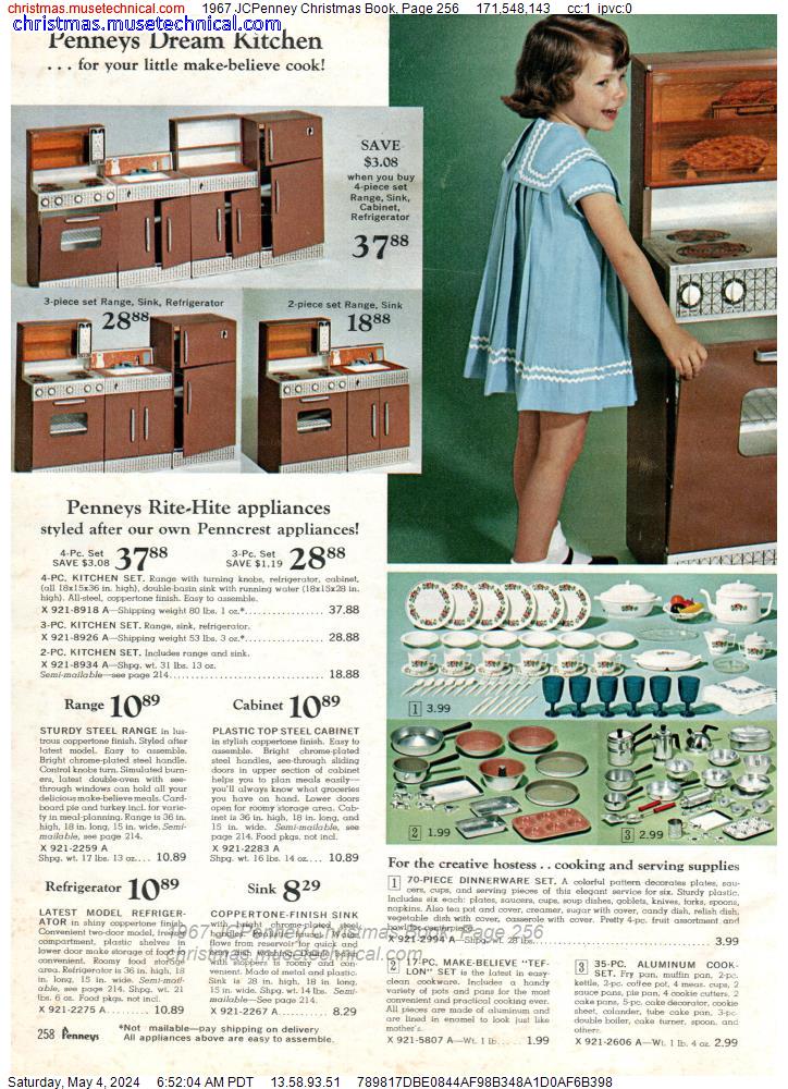 1967 JCPenney Christmas Book, Page 256