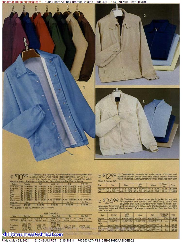 1984 Sears Spring Summer Catalog, Page 434