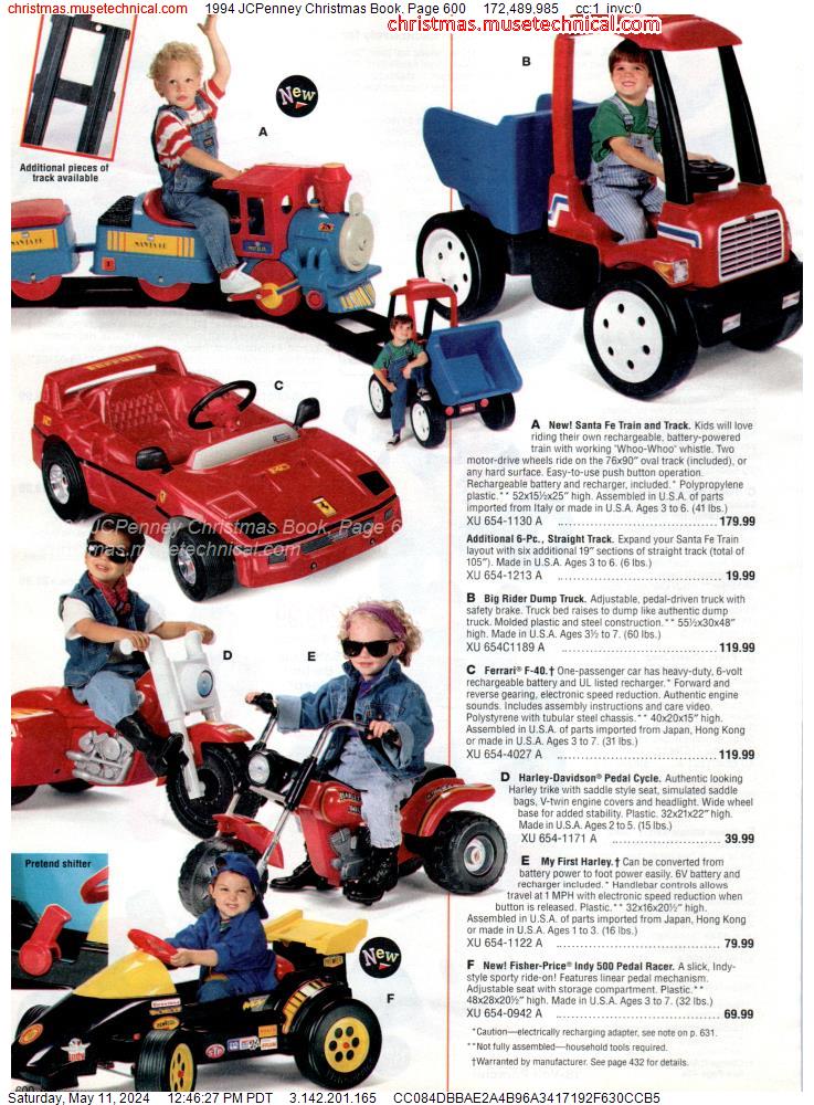 1994 JCPenney Christmas Book, Page 600