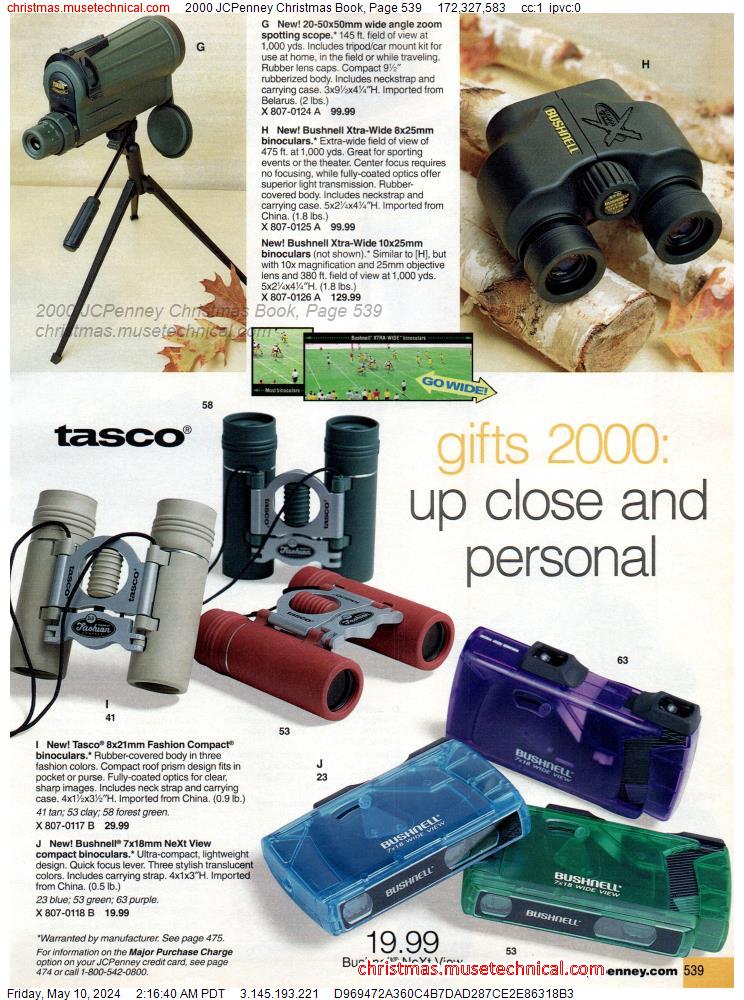 2000 JCPenney Christmas Book, Page 539