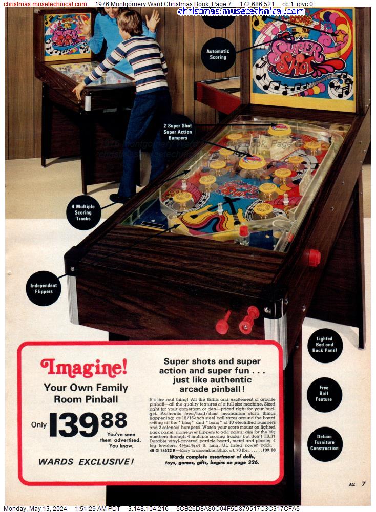 1976 Montgomery Ward Christmas Book, Page 7
